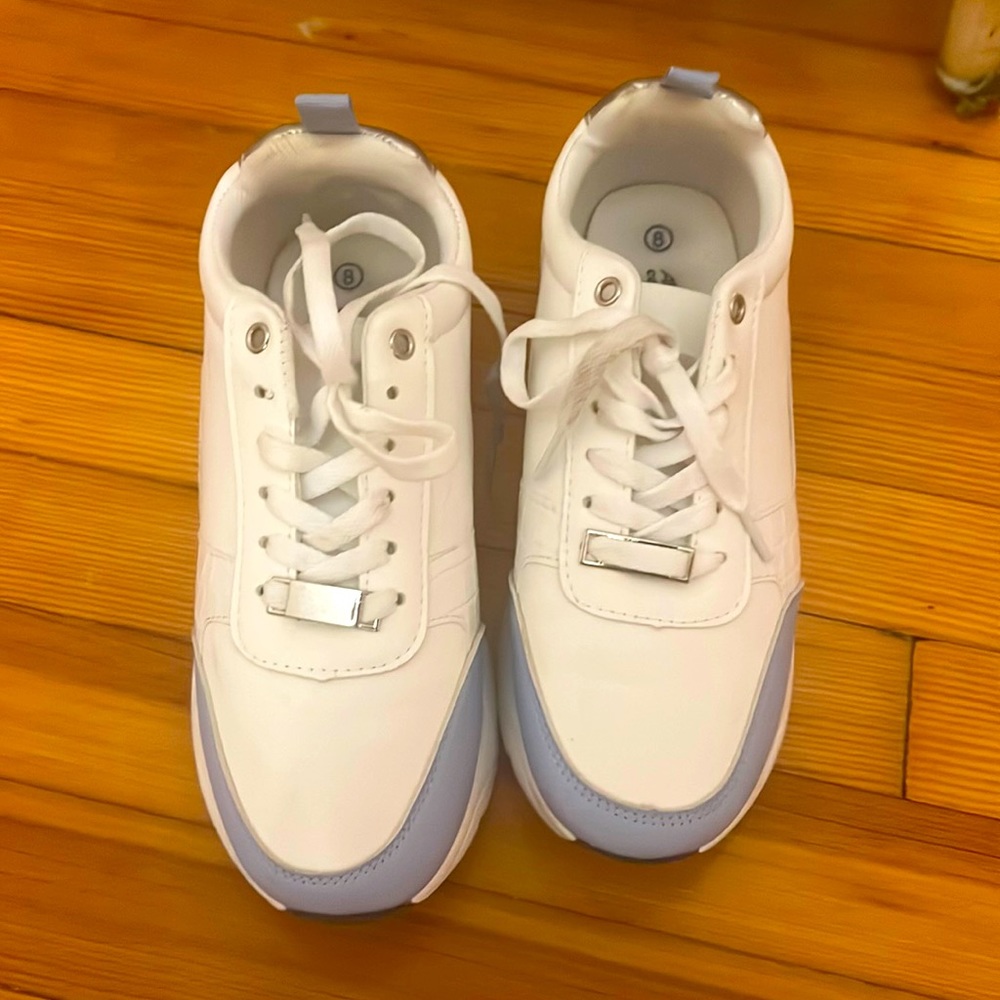 Super Cute Blue and White Shoes 🤍💙